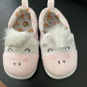 Baby girl unicorn shoes